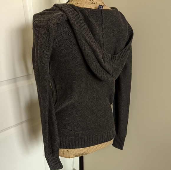 GAP Small Grey Knit Hoodie - Picture 3 of 3